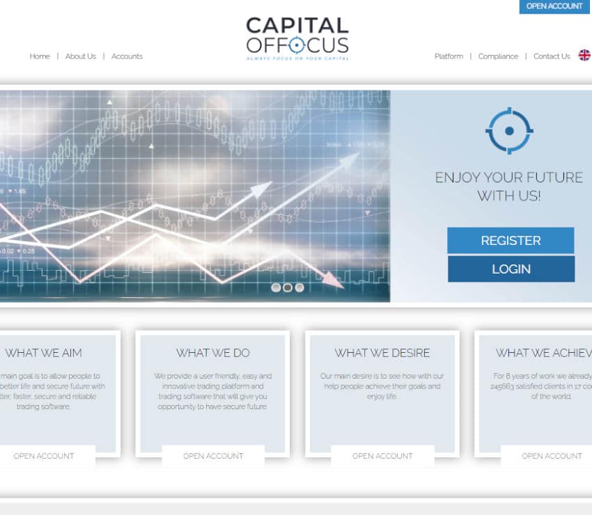 Página web de Capitaloffocus