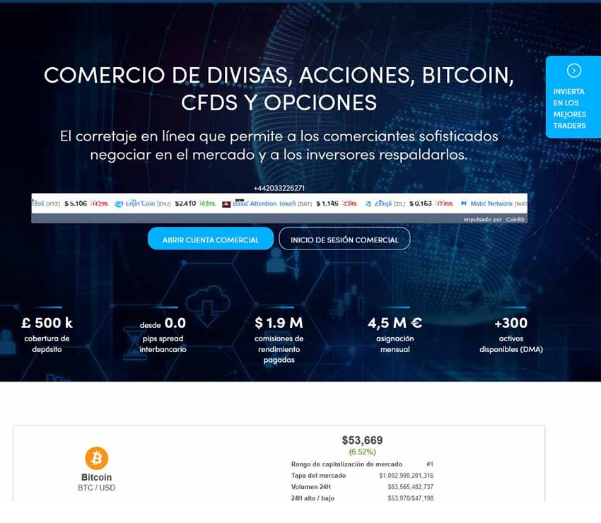 Página web de ForexGrowths