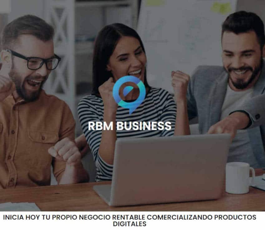 Página web de RBM Business