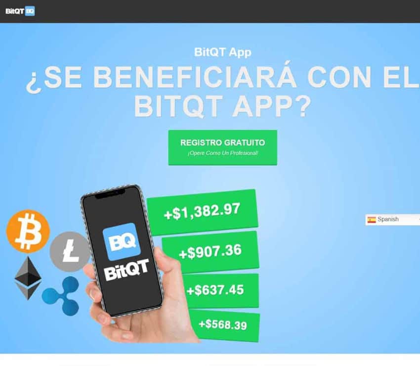 Página web de BitQt App