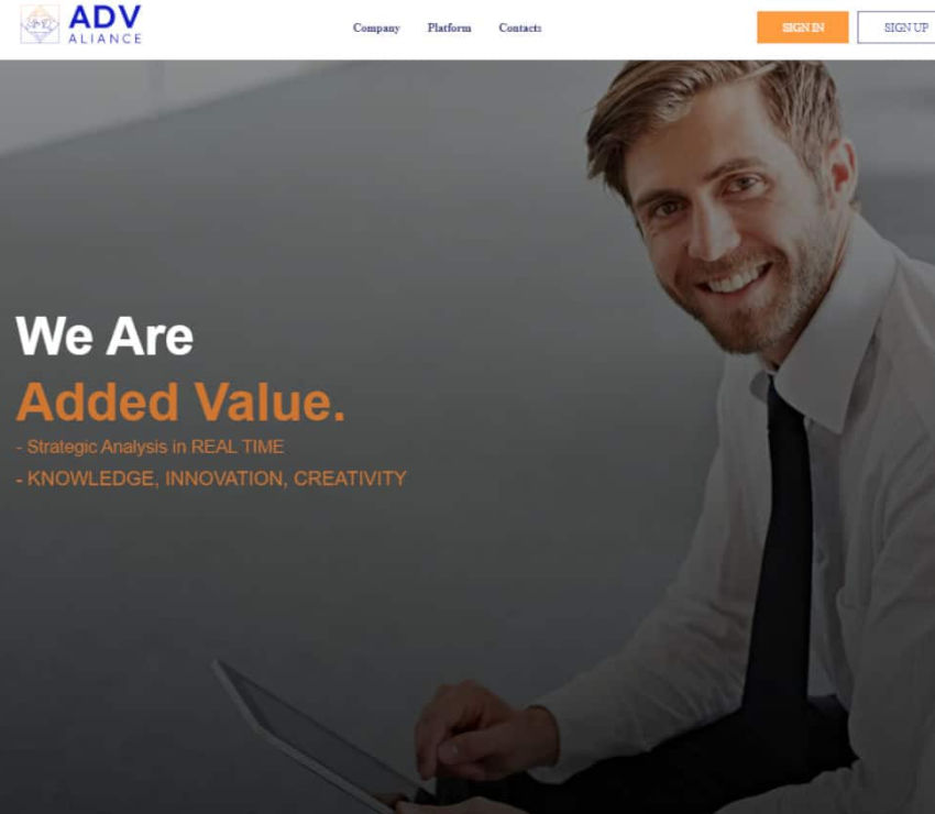 Página web de ADVAliance