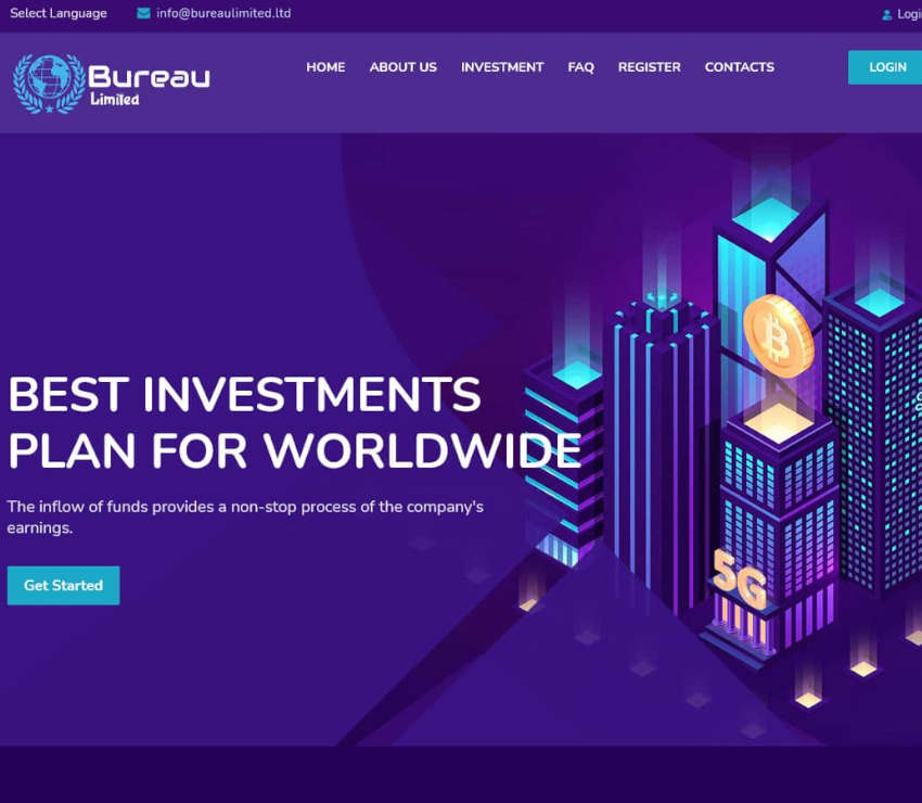 Página web de Bureau Limited