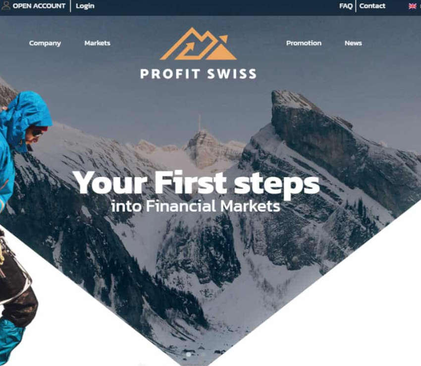 Página web de Profit Swiss