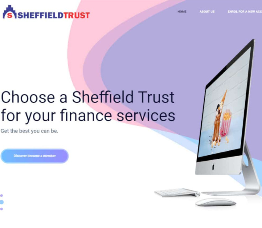 Página web de Sheffield Trust