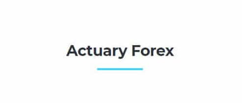 Actuary Forex fraude