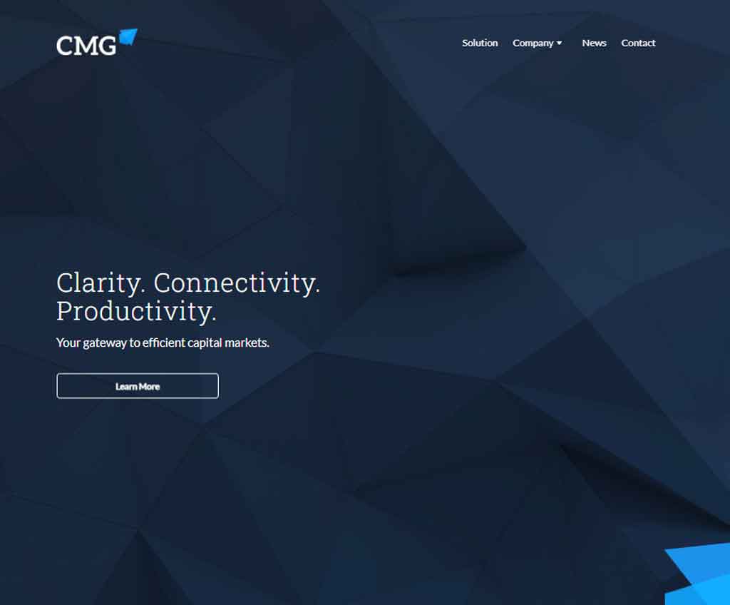 Página web de CMG