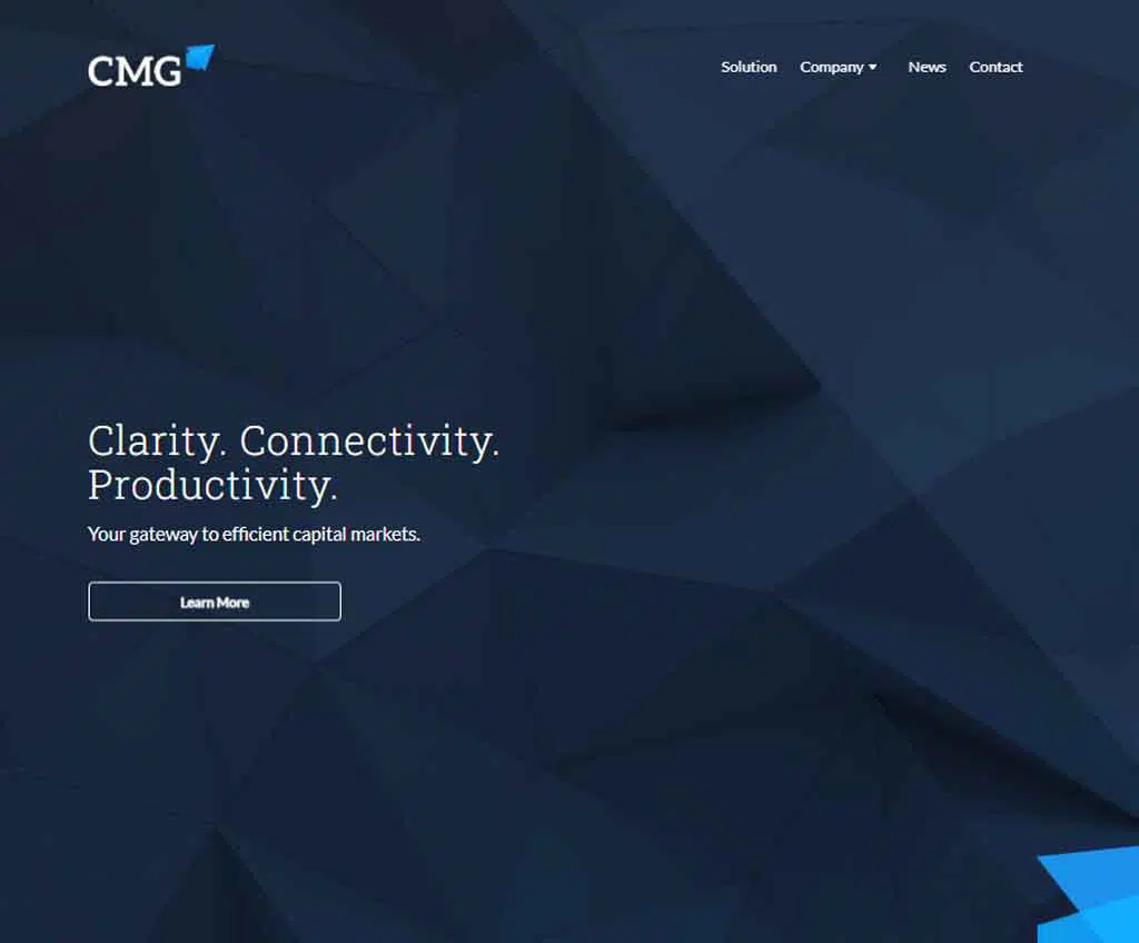Página web de CMG