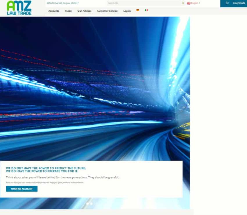 Página web de Amzlawtrade