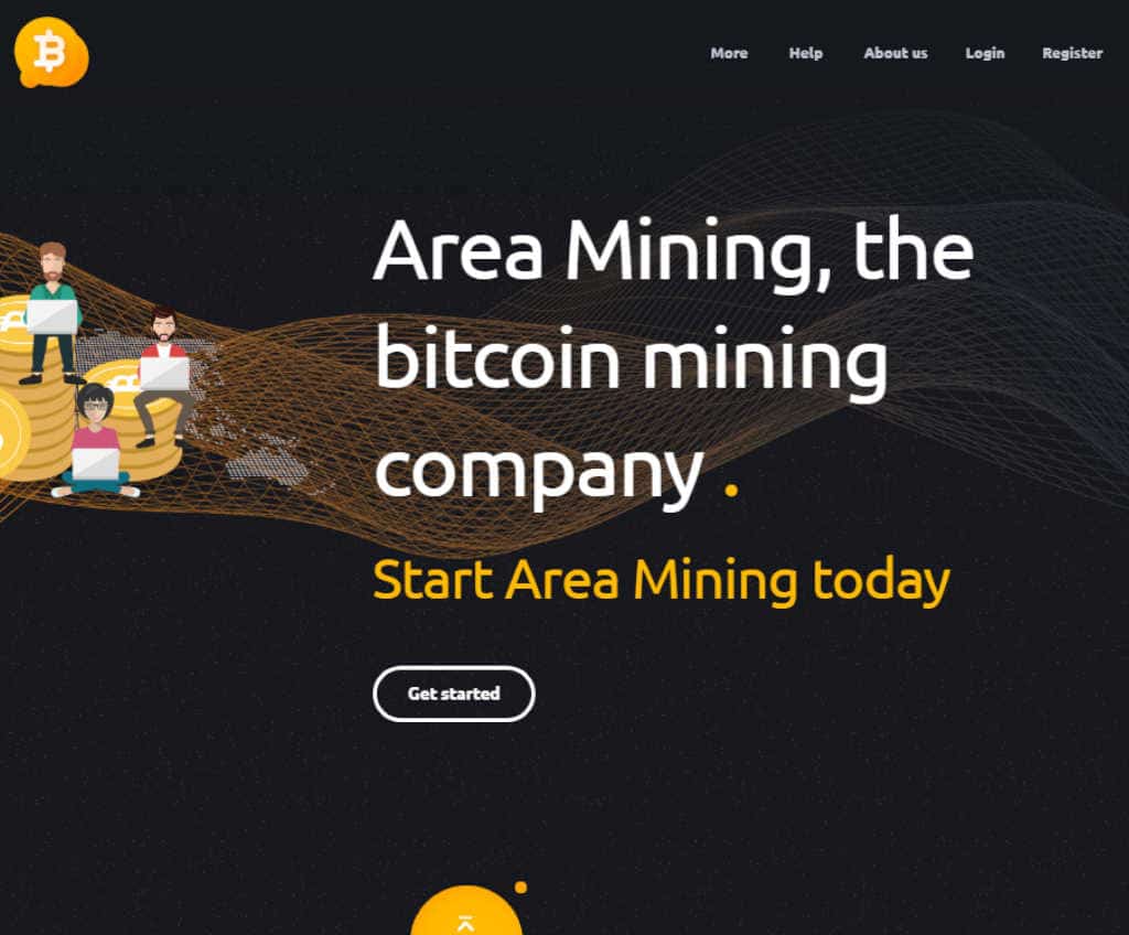 Página web de Area Mining