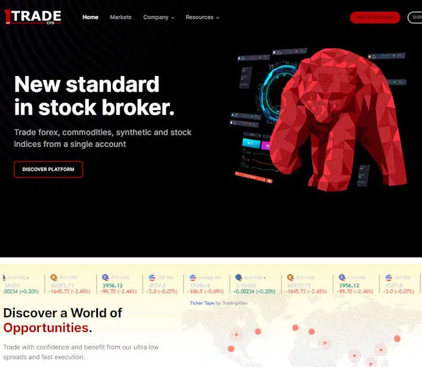 Página web de Firstradecfd