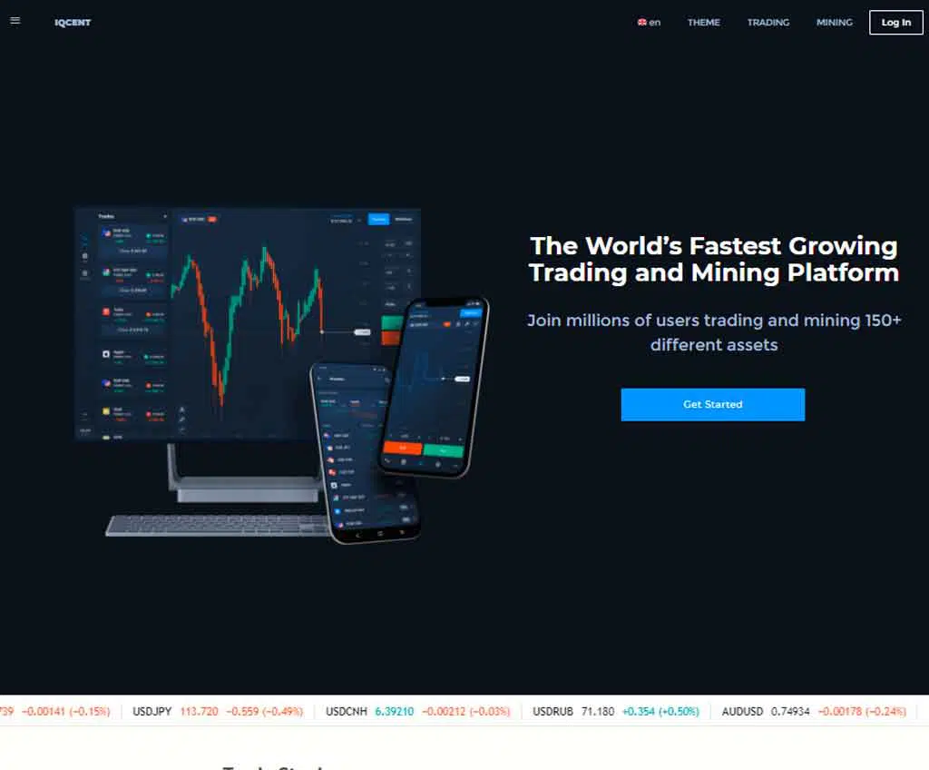 Página web de IQCent
