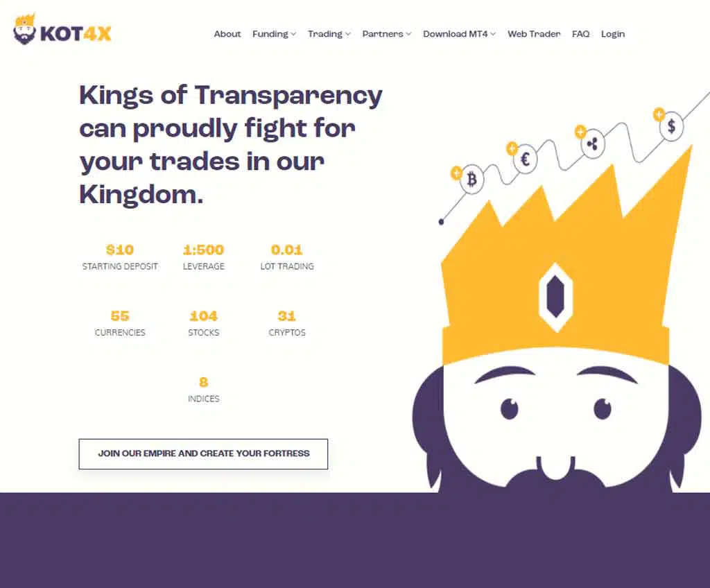 Página web de KOT4X