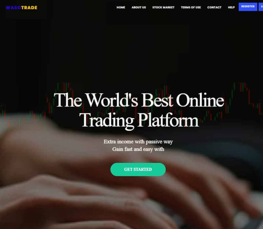 Página web de WASOTRADE