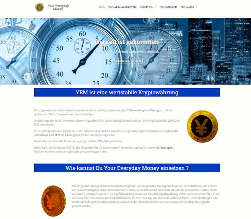 Página web de Your Everyday Money