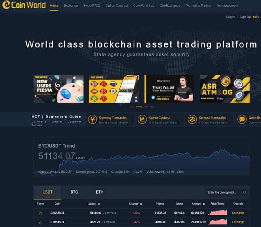 Página web de Coin World