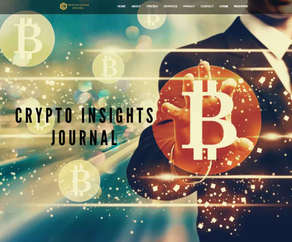Página web de Crypto Funds Online
