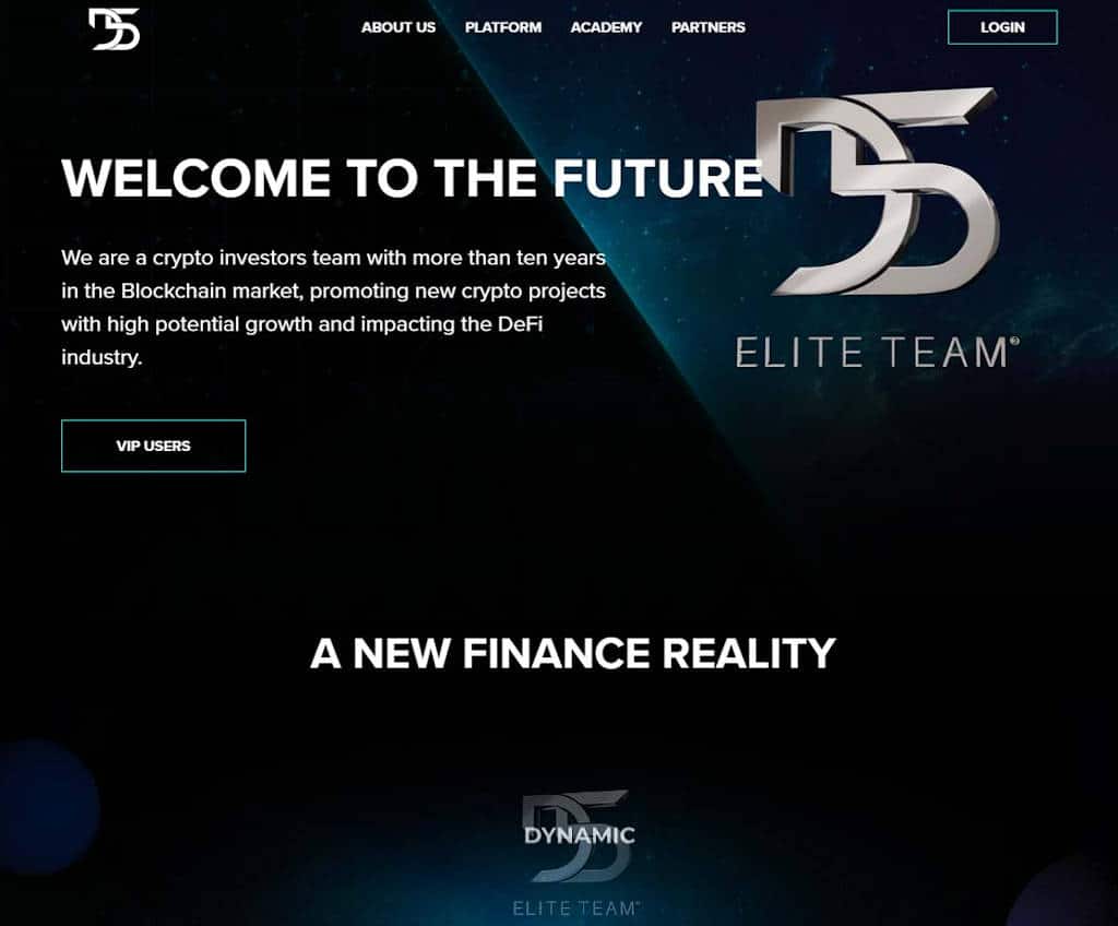 Página web de D5 Elite Team
