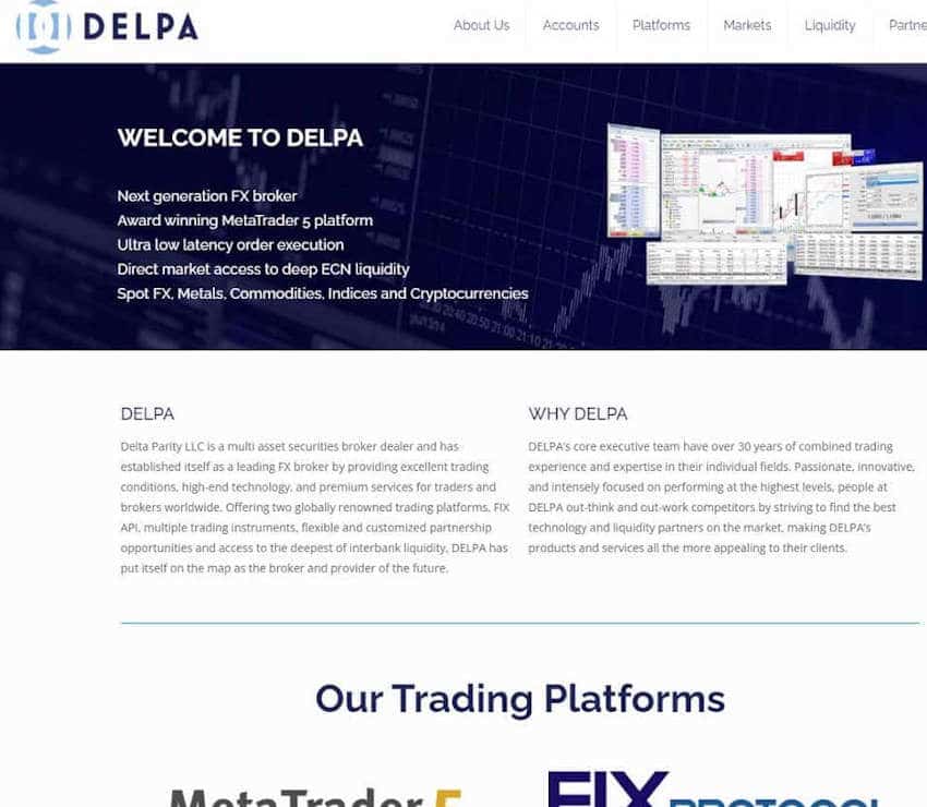 Página web de Delpa