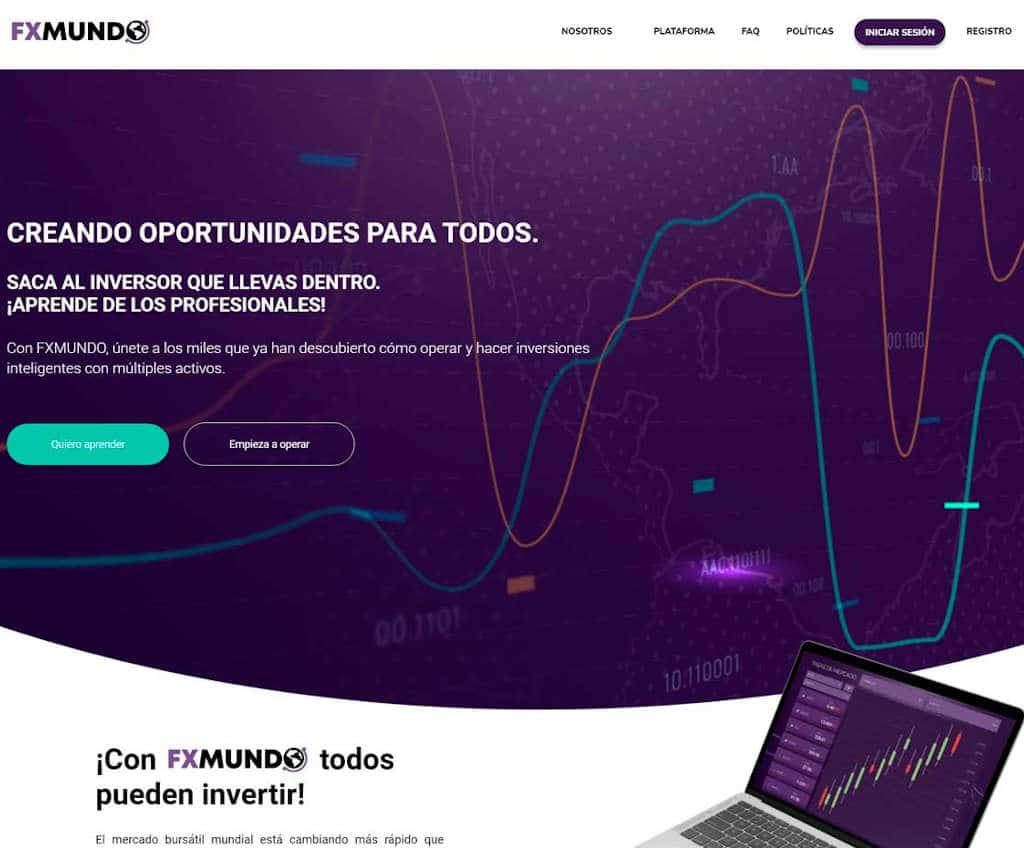 Página web de FxMundo