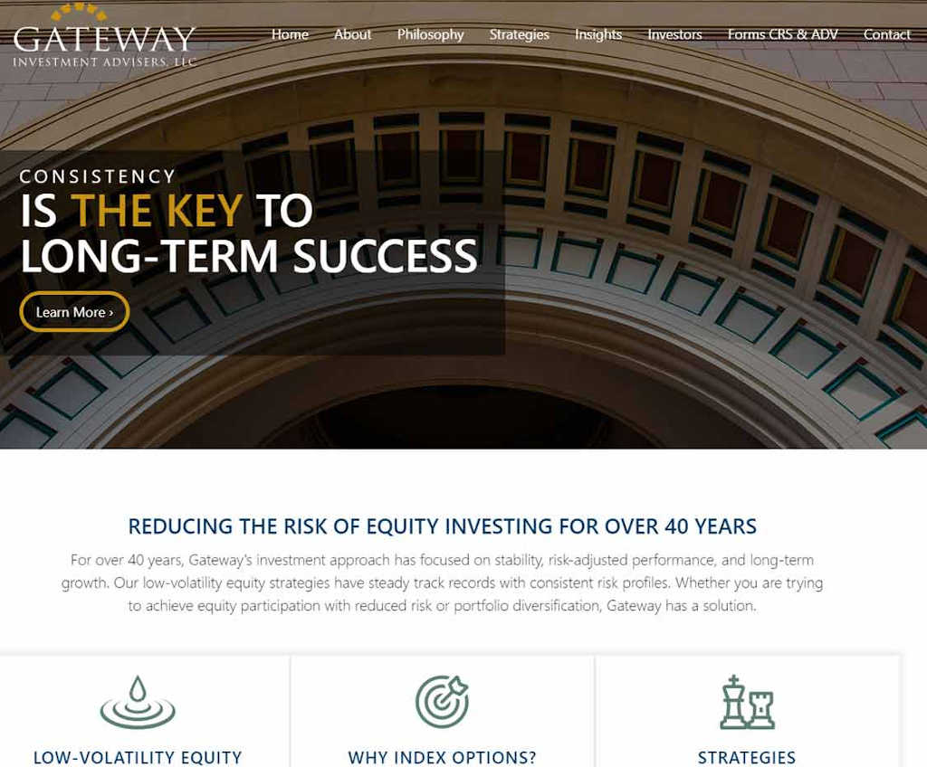 Página web de Gateway Investment Advisers