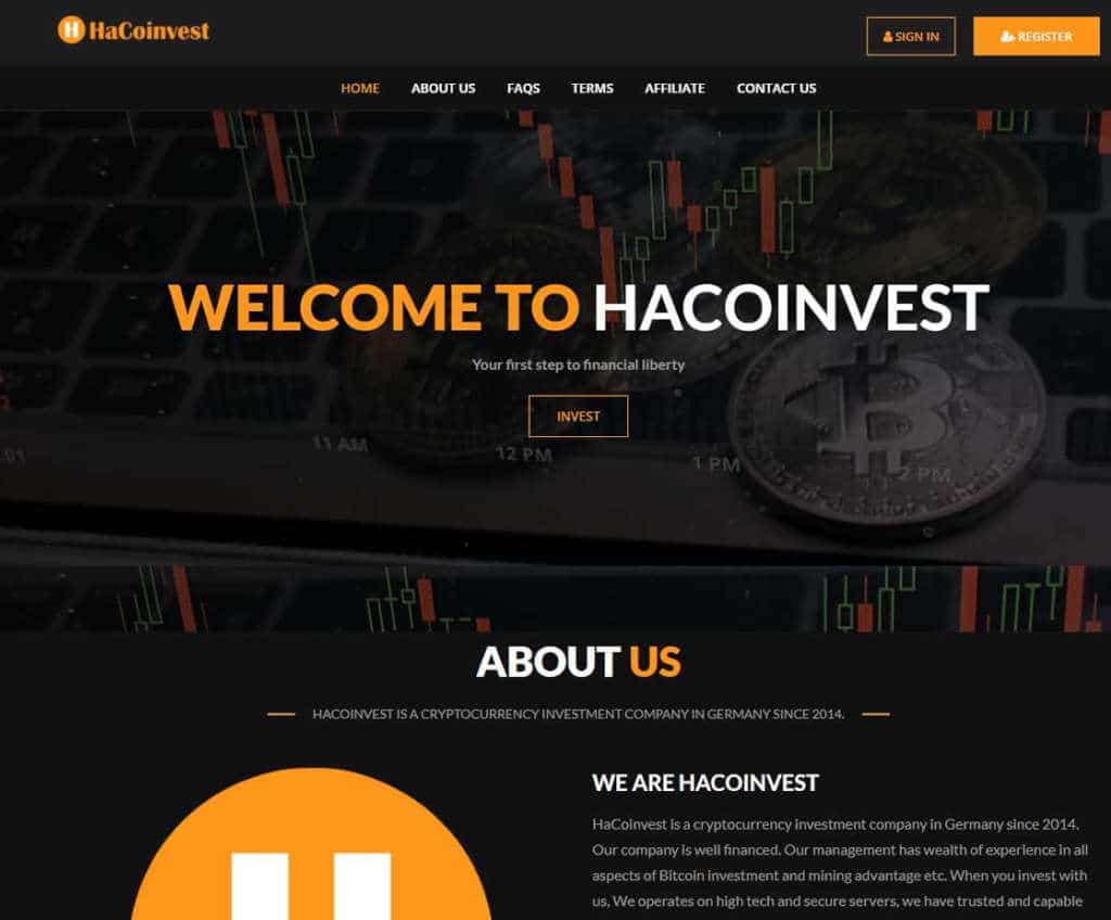 Página web de HaCoinvest
