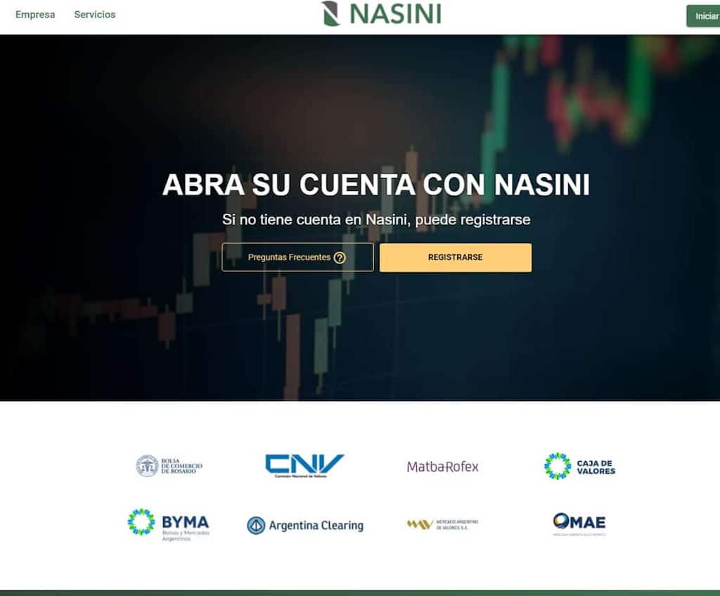 Página web de Nasini