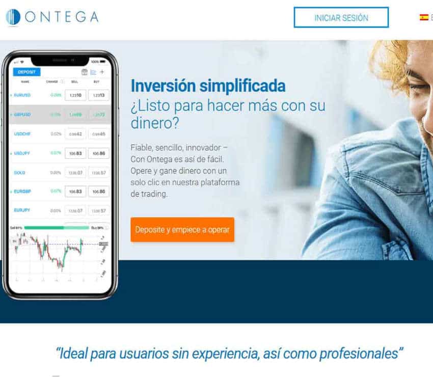 Página web de Ontega