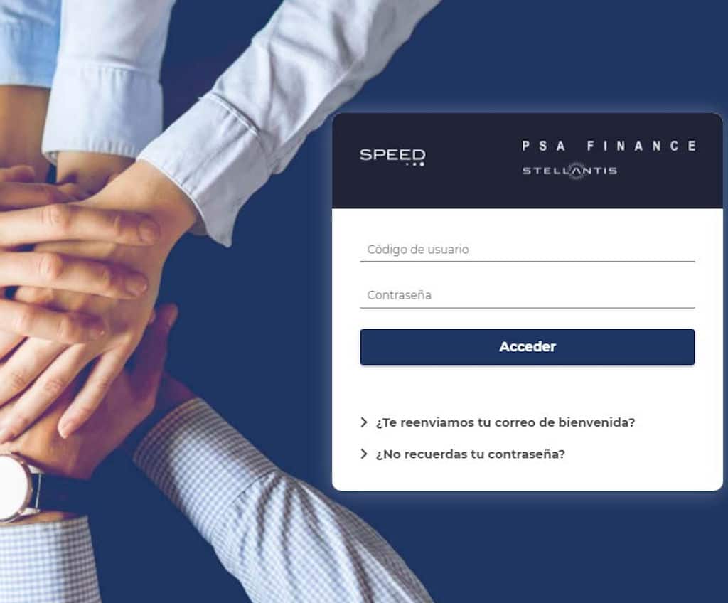 Página web de PSA Finance