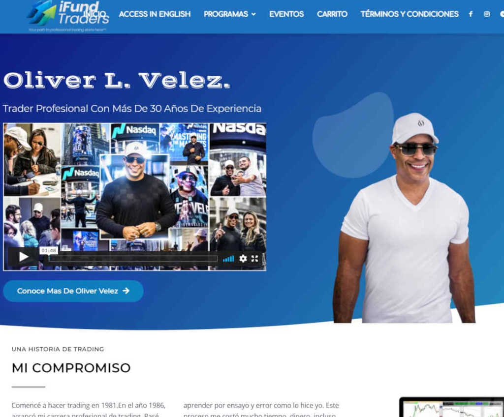 Página web de OLIVER L. VELEZ