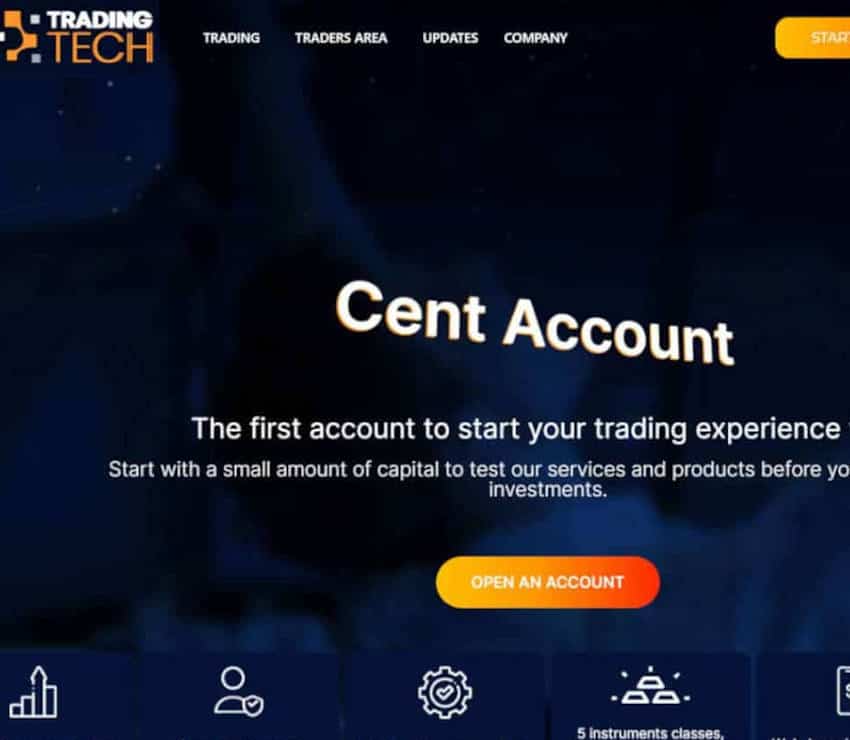 Página web de TradingTech