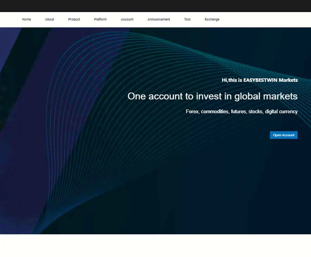 Página web de EASYBESTWIN