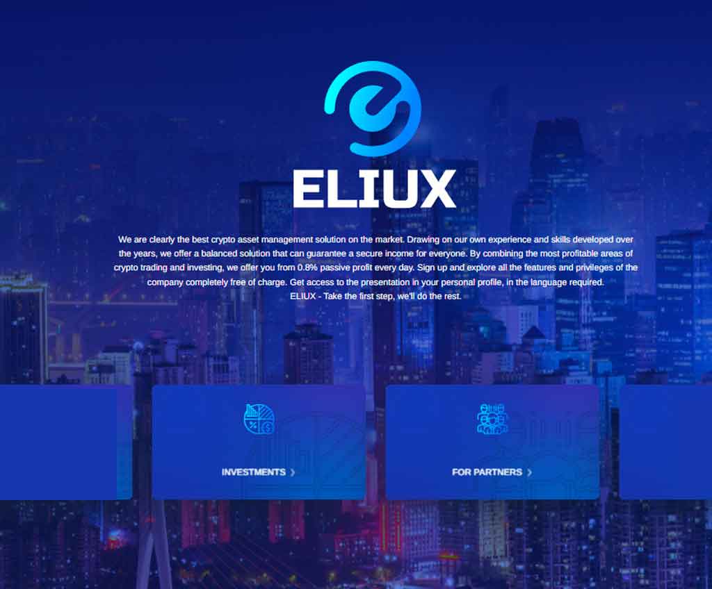 Página web de ELIUX