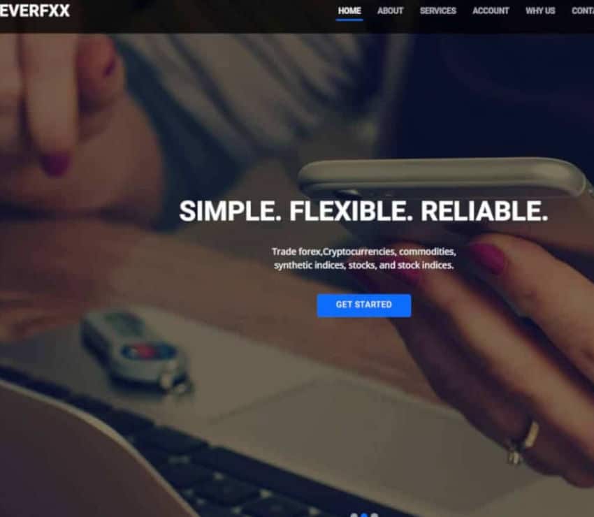 Página web de EVERFXX