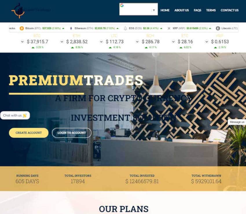 Página web de Expertfxexchange