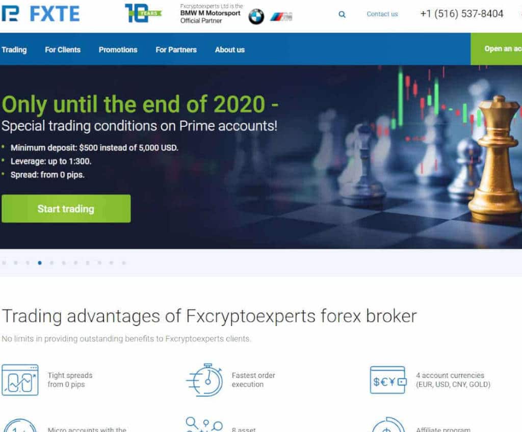 Página web de Fxcryptoexperts