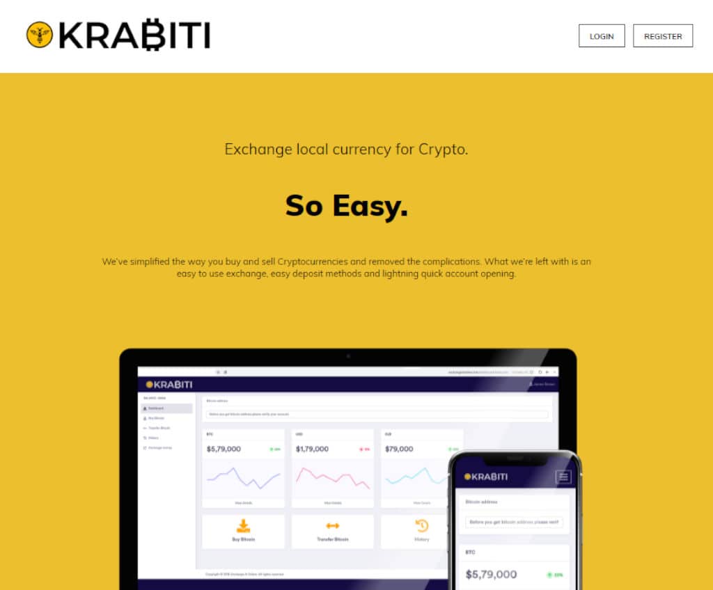Página web de Krabiti