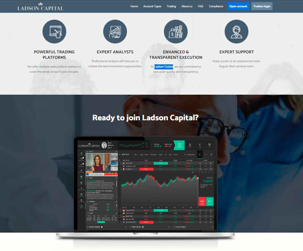 Página web de Ladson Capital
