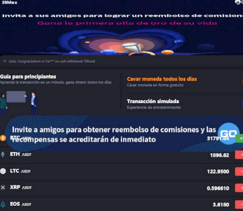 Página web de 28Mex