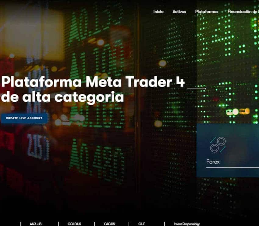 Página web de Foptrade