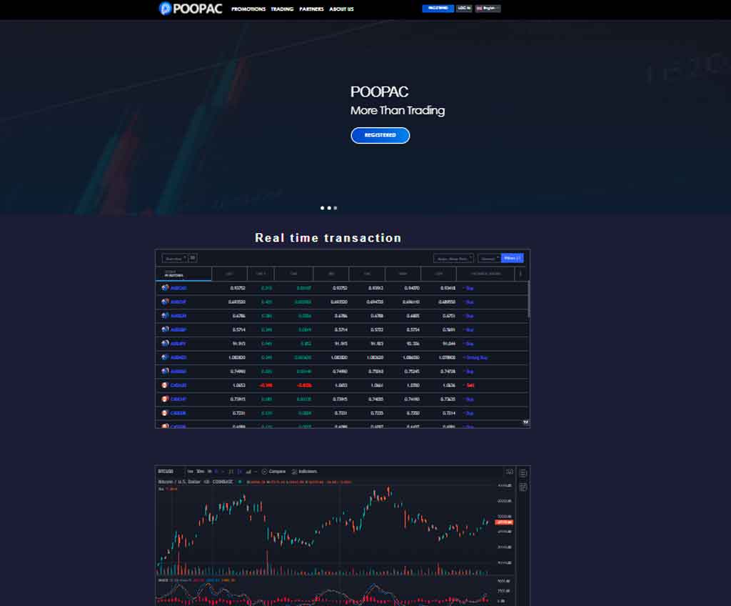 Página web de POOPAC