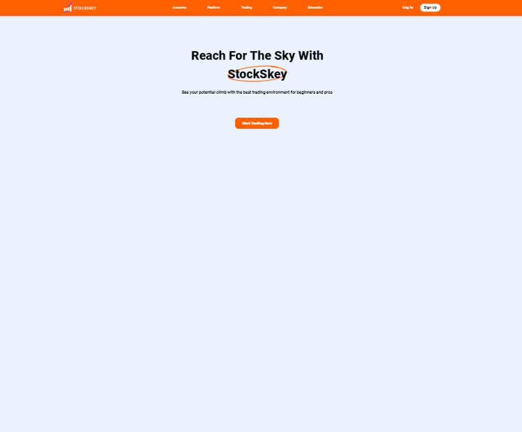 Página web de StockSkey