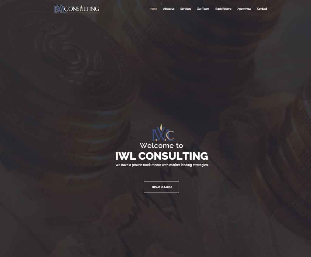 Página web de IWL Consulting