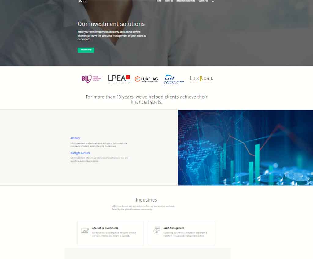 Página web de Ulfin Investment