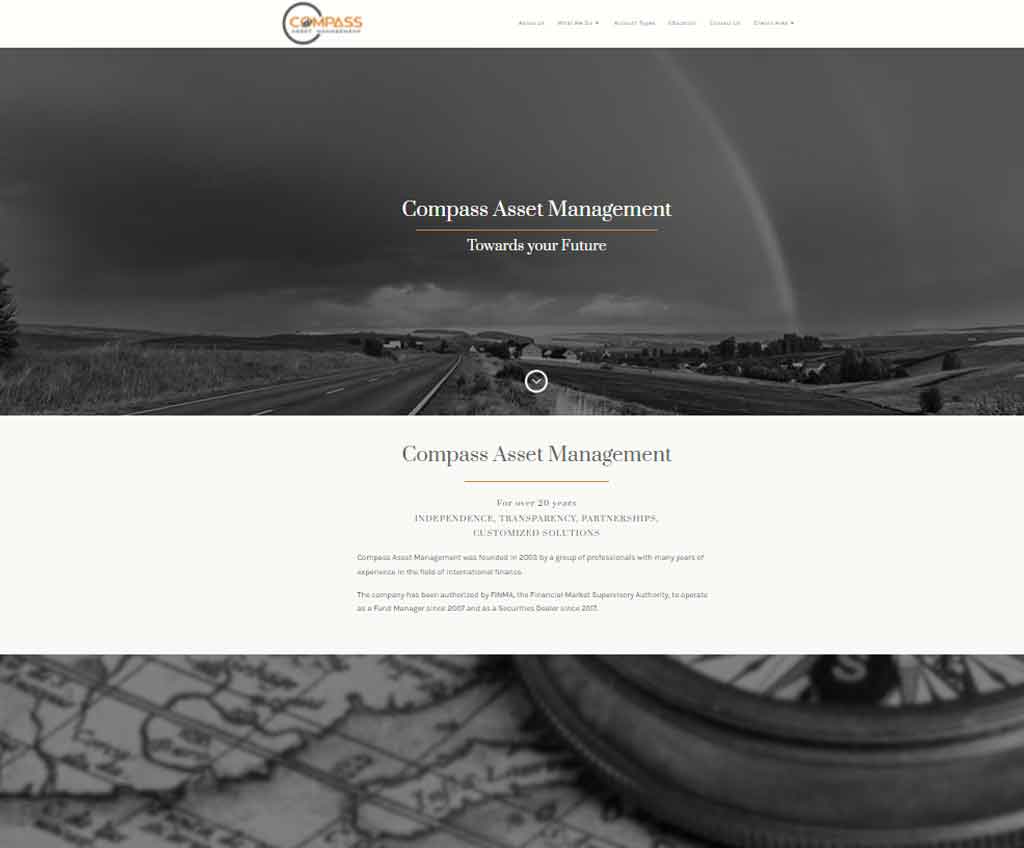 Página web de Compass Asset Management